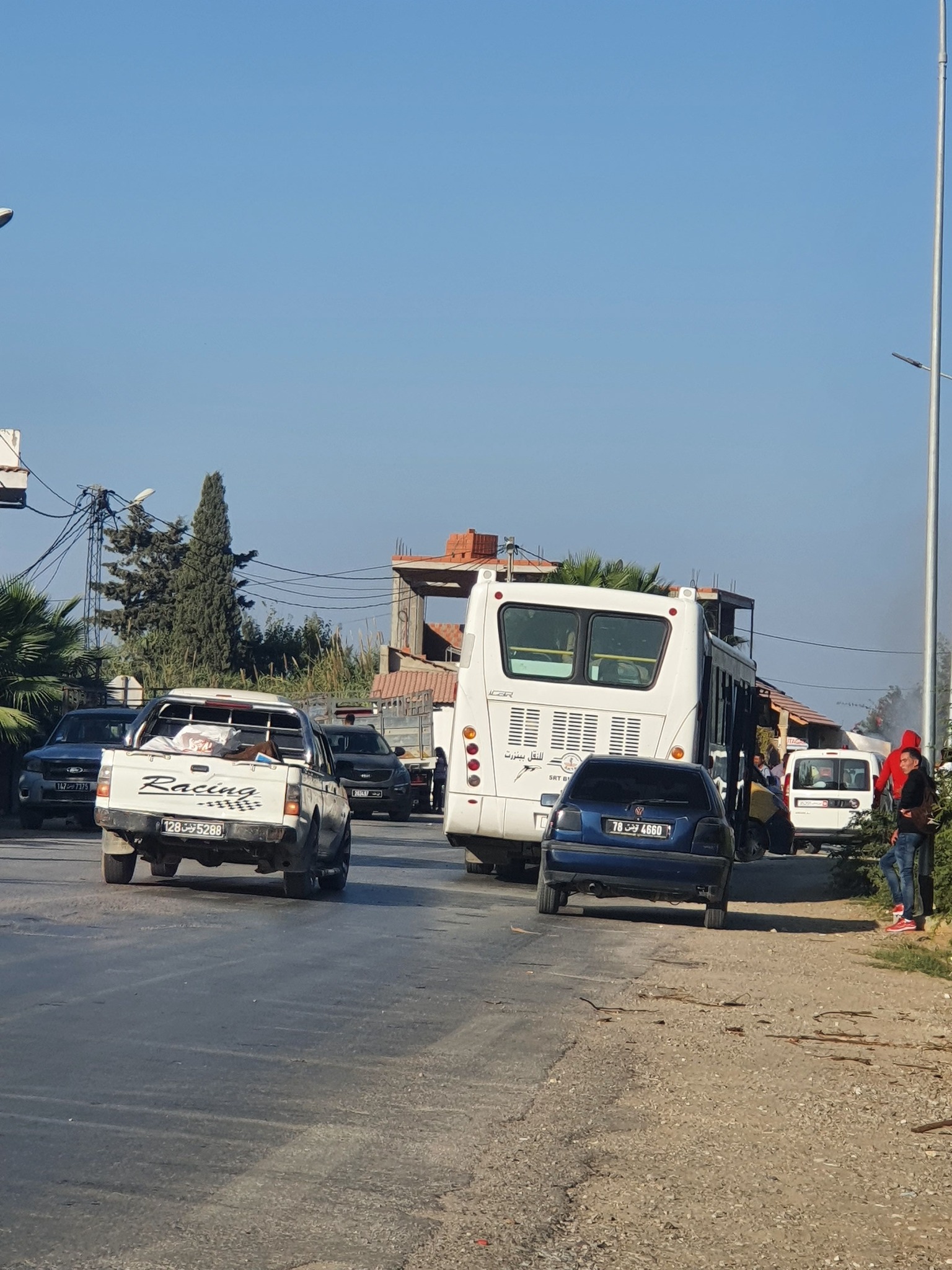 قطع طريق في العالية